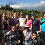 The Group on the Coffee Farm