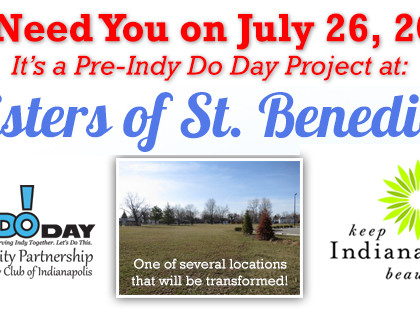 Need Volunteers – June 20, Landscape a Monastery