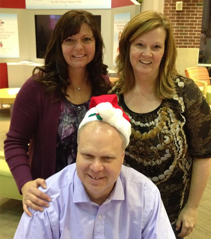 Rotarians at Riley and Plea Tree for Riley Hospital