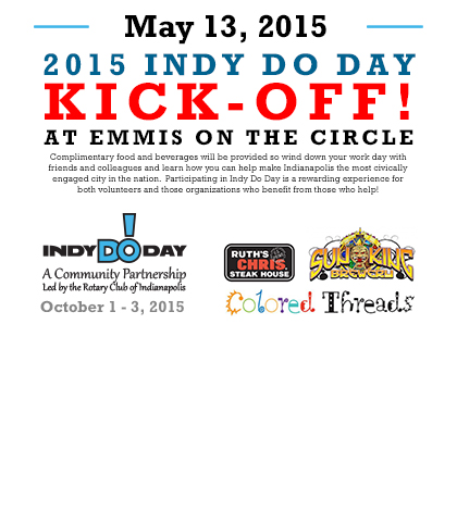 May 13, Indy Do Day Kick-Off Event at Emmis