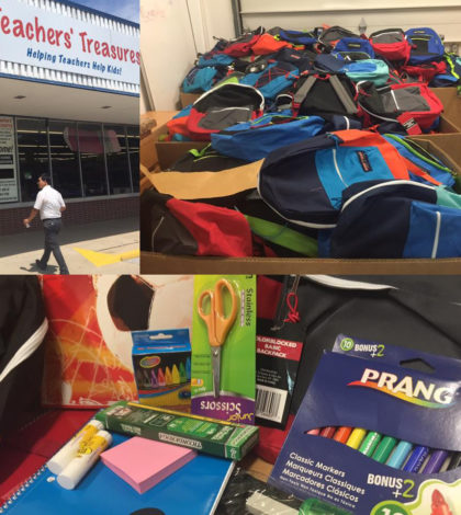 Chin Community of Indiana Receives 600 Backpacks