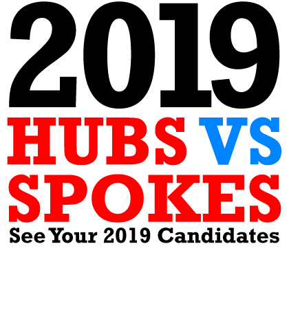 March 5: 2019 Hubs and Spokes, Presentation of Candidates