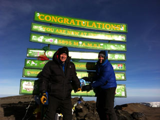 Rotarians Visit Mount Kilimanjaro