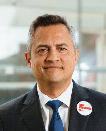 March 29, Leonard Hoops, president & CEO of Visit Indy